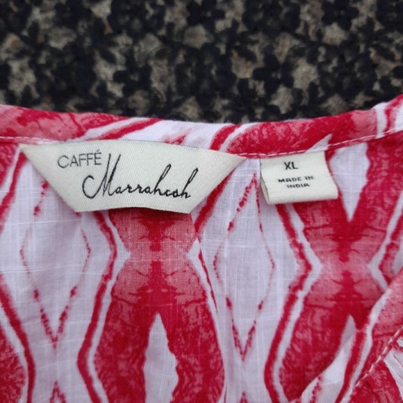 NWT Caffe Marrakesh blouse - Picture 3 of 3